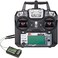 Flysky Fs-I6X 10Ch 2. 4Ghz Rc Transmitter Controller with Ia6B Receiver Upgrade Cable for Rc Boat Racing Drone.