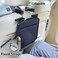 Xergur 2 in 1 Car Steering Wheel Tray/Back Seat Headrest Tray for Eating Food Drink and Writing Laptop Work, Black Car Desk.