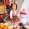 sweet dolly Doll Clothes Deer Costume Christmas Tutu Dress fits 46cm American Girl Doll.