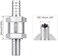 EVIL ENERGY 3/8" 10mm Non Return One Way Check Valve for Fuel Line Oil Petrol Diesel Aluminium Silver Pack of 2.