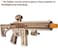 Wood Trick Assault Gun AR-T Model Kit for Adults and Teens to Build - with Telescoping Butt, Fuse, Sight and Clip for 12 Rounds - Detailed Construction - 23x8&Prime; - 3D Wooden Puzzle - 14.