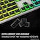 HK GAMING Pudding Keycaps SetDoubleshot PBT Keycap SetFull 108 OEM Profile Key SetANSI US-Layoutfor Mechanical KeyboardCompatible with Cherry MX, Gateron, Kailh, OutemuBlack.