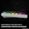 HK GAMING Pudding Keycaps SetDoubleshot PBT Keycap SetFull 108 OEM Profile Key SetANSI US-Layoutfor Mechanical KeyboardCompatible with Cherry MX, Gateron, Kailh, OutemuBlack.