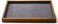Oirlv Wood Flat Jewelry Tray Stackable Jewelry Drawer Organizer Showcase Jewelry Holder(Grey.