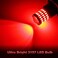 مصباح Yorkim 3157 LED أحمر ساطع، مصباح 3156 LED أحمر لمصابيح الفرامل الخلفية للسيارة مع جهاز عرض - 3056 3156 3057K 4157K 3047K 3157LL 3457 3057 4057 4157 T25 مصابيح LED، عبوة من 4.