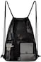USPECLARE Heavy Duty Mesh Drawstring bag for Soccer Ball，Beach Toys -Drawstring Backpack Sports Gym Bag, Black, Full Size, Traveling.