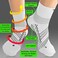 TechWare Pro Plantar Fasciitis Socks - Ankle Compression Socks for WomenMen. Achilles Tendonitis BraceFoot Arch Support.