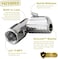 JACO Superior Products Lightning L2-Series Tire Air Chuck - 1/4" F-NPTOpen Flow (عبوة من قطعتين).
