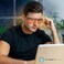 ELEMENT LUX Blue Light Blocking Glasses by ELEMENT LUX - 99% Amber Blue Blocker Glasses - For Better Sleep, Gaming, Eye Strain, Computer.