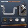 Oiiwak 50FT Endoscope Inspection Camera, Borescope Camera for Pipe Sewer Drain Plumbing Inspection 1080P HD 4. 3&ldquo; IPS Screen Waterproof IP68 Bore Scope Snake Camera with 6 LED Lights(15m Cable.