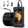 Oiiwak 50FT Endoscope Inspection Camera, Borescope Camera for Pipe Sewer Drain Plumbing Inspection 1080P HD 4. 3&ldquo; IPS Screen Waterproof IP68 Bore Scope Snake Camera with 6 LED Lights(15m Cable.