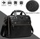 Bosidu 15. 6 Inch PU Leather Briefcase for Men Laptop Bag Waterproof Retro Business Travel Messenger Bag Perfect for Daily/Christmas.