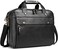 Bosidu 15. 6 Inch PU Leather Briefcase for Men Laptop Bag Waterproof Retro Business Travel Messenger Bag Perfect for Daily/Christmas.