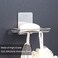 Tiilan Self Adhesive Bar Soap Dish for Shower, Bathroom Soap Holder Wall Mount &ndash; Stainless Steel, Silver.