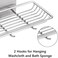 Tiilan Self Adhesive Bar Soap Dish for Shower, Bathroom Soap Holder Wall Mount &ndash; Stainless Steel, Silver.