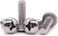 EASTLO 632 x 3/8" Pan Head Machine Screw, Phillips Drive, 304 Stainless Steel 18-8, Bright Finish, Fully Machine Thread, Pack of 100.