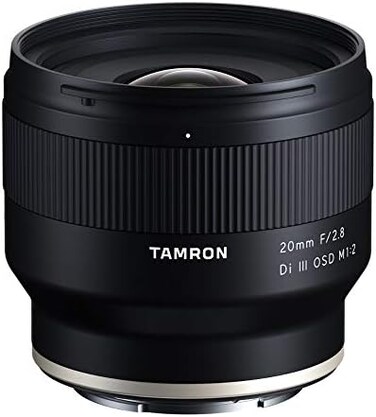 عدسة Tamron 20mm f/2.8 DI III OSD M1:2 لكاميرات Sony ذات الإطار الكامل/APS-C E-Mount.