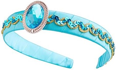 JiaDuo Girls Costume Headband Princess Dress up Accessories Blue.