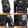 RIDBIKER Kids Dirt Bike Gear Chest Spine Protector Body Armor Jacket Elbow Knees Shin Pad Armor Guards Set for Motorcycle Motorbike Kids Full Body Protector.