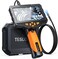 Teslong 5 inches IPS Endoscope Camera, Dual Lens Inspection Camera, HD Borescope IP67 Waterproof with 7 LEDs, 3. 3ft Semi-Rigid Cable Scope Camera, 8mm Dia. 1. 5X Digital Zoom, Carrying Case, 32GB Car