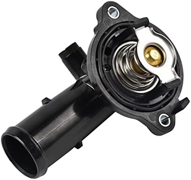 EVIL ENERGY Thermostat Housing Assembly, 05184651AF 49569 902-852, Compatible with 2011-2015 Dodge Durango 2011-2020 Jeep Grand Cherokee 2012-2018 Jeep Wrangler Thermostats 3. 6.