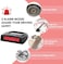 نظام مراقبة ضغط الإطارات Tymate RV - نظام مراقبة ضغط الإطارات M7-3 TPMS (0-87 PSI) مع شاحن شمسي، نظام مراقبة ضغط الإطارات RV مع 4 مستشعرات و5 أوضاع إنذار وشاشة LCD ووضع النوم التلقائي، سهل التركيب.