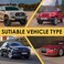 نظام مراقبة ضغط الإطارات Tymate RV - نظام مراقبة ضغط الإطارات M7-3 TPMS (0-87 PSI) مع شاحن شمسي، نظام مراقبة ضغط الإطارات RV مع 4 مستشعرات و5 أوضاع إنذار وشاشة LCD ووضع النوم التلقائي، سهل التركيب.
