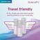 Bausch + Lomb ScleralFil Preservative Free Saline Solution for Scleral, Soft,Rigid Gas Permeable Lenses, Buffered Isotonic RinsingInsertion Solution, Travel Friendly Single-Use Vials, 0. 34 Fl Oz (Pac
