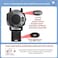 سوار ساعة NotoCity متوافق مع Fenix ​​6X لساعات Fenix ​​6X/Fenix ​​6X Pro/Fenix ​​5X/Fenix ​​5X Plus/Fenix ​​3/HR/Tactix/Descent MK1/D2 Delta PX/D2 Charlie (أصفر).