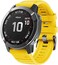 سوار ساعة NotoCity متوافق مع Fenix ​​6X لساعات Fenix ​​6X/Fenix ​​6X Pro/Fenix ​​5X/Fenix ​​5X Plus/Fenix ​​3/HR/Tactix/Descent MK1/D2 Delta PX/D2 Charlie (أصفر).