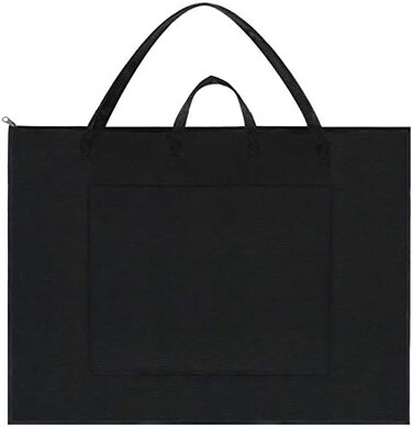 BUSOHA Large Size Art Portfolio Bag with Nylon Shoulder,60cm X 90cm Light Weight Waterproof Poster Board Storage Bag Drawing Painting Sketch Bag for Student Art Work Portfolio and Artist.