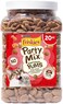 Friskies Purina Made in USA Facilities, Natural Cat Treats, Party Mix Natural Yums With Real Salmon - 20 Oz. Canister.