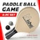 Nisha Paddle Ball Game - Smash Ball SetPremium Set of 2 Smash Rackets, 2 BallsFree Tennis GripsOfficial Smashball IncludedThick Plastic Case.