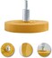 S SATC Decal Eraser Wheel Pin Stripe Removal Tool 1 Pack - Black Rubber Wheel with Adapter with Electric Drill - Removes Vinyl, Decals, GraphicsDouble Faced Tape.