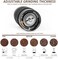 HEIHOX Manual Coffee Grinder - Hand Coffee Grinder with Adjustable Conical Stainless Steel Burr Mill, Capacity 30g Portable Mill Faster Grinding Efficiency Espresso to Coarse for Office, Home, Camping