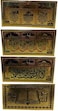 Al-Ameen Muslim Gift Pack of 4 Quran 4x8 inch Adhesive Sticker Sheets AMN-166 Ayatul Kursi Islam Dua Poster Nice Design Room Car Decor Eid Ramadan.