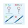 TICONN 250Pcs Heat Shrink Wire Connectors, Waterproof Automotive Marine Electrical Terminals Kit, Crimp Connector Assortment, Ring Fork Spade Splices.