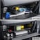 JDMCAR Compatible with Toyota 4Runner Accessories 2010-2023 2024 Glove Box Organizer and Lexus GX 460 (2010-2023，Insert ABS Black Materials 4-Runner Compartment Tray.