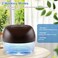 ap airpleasure Purifier Air Washer, Air Fresher Aroma Diffuser for Home, Office, Air Purifier with Night Light (Brown.