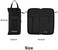 Donner Drumsticks Bag Holder Thickened Large Capacity Drum Sticks Bag Hangable Portable for Drumsticks Brushes Mallets Up to 12 Pairs, Black, Christmas Birthday Gift, Great Holiday.
