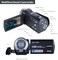 ORDRO Camcorders HDV-V12 HD 1080P Video Camera Recorder Infrared Night Vision Camera Camcorders with 16G SD Card and 2 Batteries.