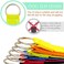 حبل مقود الكلاب DCSUIT Slip Leads - حبل مقود قوي ومتين بطول 6 أقدام مع حلقة دائرية، 6 ألوان، حزام ناعم للجراء/الكلاب، سهل التحكم للتزيين/المأوى/الإنقاذ/المشي/التدريب، إلخ.