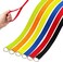 حبل مقود الكلاب DCSUIT Slip Leads - حبل مقود قوي ومتين بطول 6 أقدام مع حلقة دائرية، 6 ألوان، حزام ناعم للجراء/الكلاب، سهل التحكم للتزيين/المأوى/الإنقاذ/المشي/التدريب، إلخ.