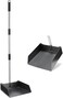 Yangbaga Long Handled Dust Pan - 39&acirc;&acirc;&sbquo;&not;&Acirc; Heavy Duty Stainless Steel Dustpan - Stand Up Design - Best Dustpans for Home/Lobby/Shop.