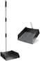 Yangbaga Long Handled Dust Pan - 39&acirc;&acirc;&sbquo;&not;&Acirc; Heavy Duty Stainless Steel Dustpan - Stand Up Design - Best Dustpans for Home/Lobby/Shop.
