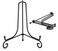 TR-LIFE Plate Stands for Display - 8 Inch Plate Holder Display StandMetal Easel Stand for Picture Frame, Decorative Plates, Book, Photo, Collectibles (2 Pack.