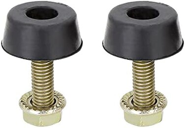 X AUTOHAUX 2pcs Bonnet Stop Adjuster Bumper Bolts Stopper for Nissan Patrol GQ Y60.