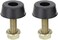 X AUTOHAUX 2pcs Bonnet Stop Adjuster Bumper Bolts Stopper for Nissan Patrol GQ Y60.
