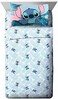 Jay Franco Disney LiloStitch Floral Fun Twin Sheet Set - 3 Piece Set Super Soft and Cozy Kid s Bedding - Fade Resistant Microfiber Sheets (Official Disney Product.