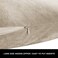 GIGIZAZA Decorative Small Lumbar Pillow Covers,Set of 2 Cushion Covers Velvet Cream Pillows,Sofa Throw 12 X 20 Pillow Covers.